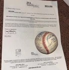 1995 Baltimore Orioles Team Signed Baseball Ripken Mussina Regan Ss Jsa Auction