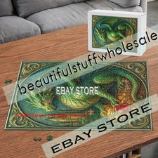 1000 piece jigsaw puzzle Dragon Mythical fantasy hoard