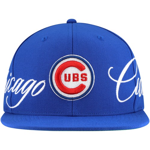 Men's Mitchell & Ness Royal Chicago Cubs Just Don x MLB Lux Script Snapback Hat - Bild 2 von 5