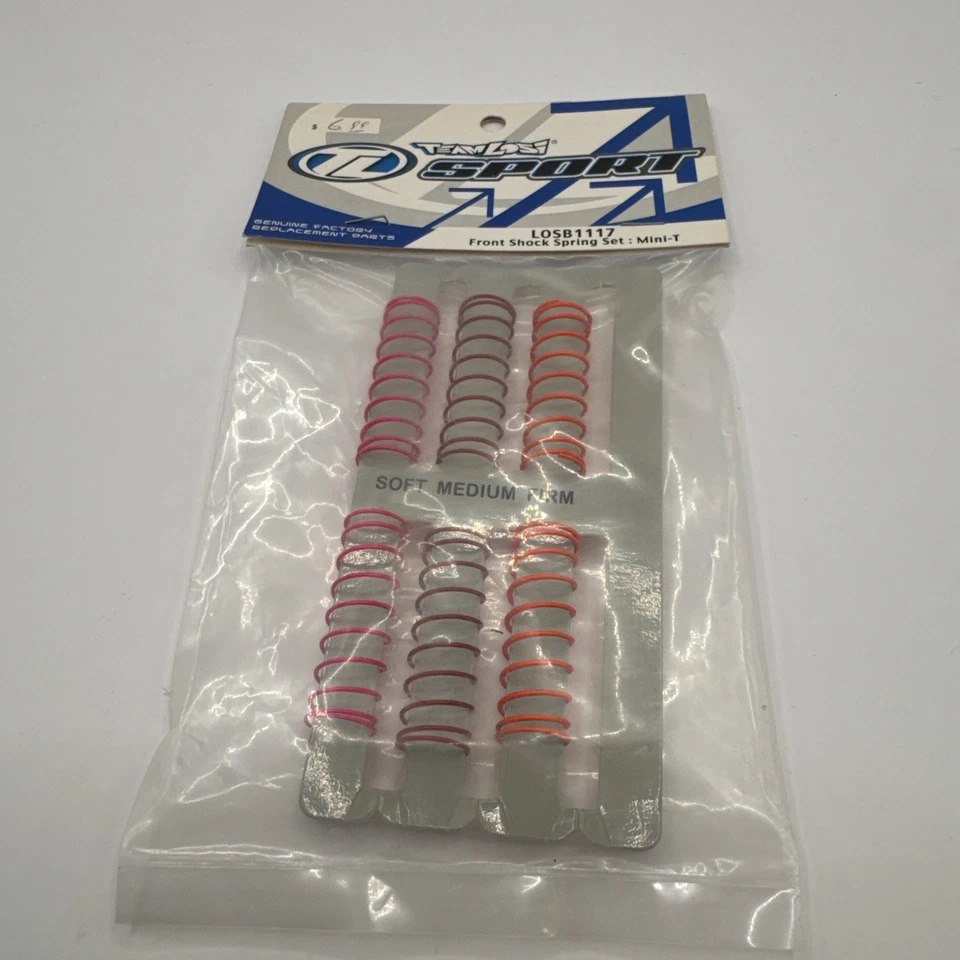 Losi B1117 Front Shock Springs - 3 Pair - Image 2 of 4