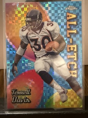 2024 Topps Chrome - All-Etch Terrell Davis #CAE-TD X-Fractor