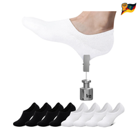 Sneaker Socken Falechay FüßLinge 8 Paar Schwarz Weiß GrößE 39 42 Unisex Grau