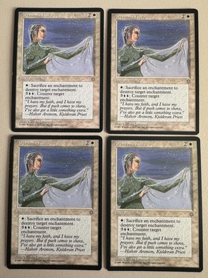 4x Arenson's Aura - MTG - ICE AGE - ENGLISH -  1995 M/NM Common Playset