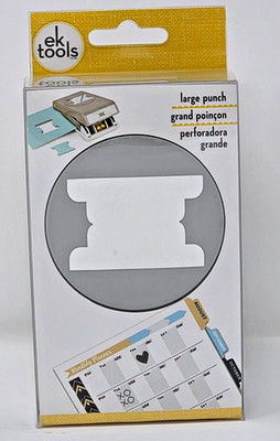 EK Tool ~ American Crafts ~ Large Single Punch TAB 54-30338 ~ New ~ Sealed
