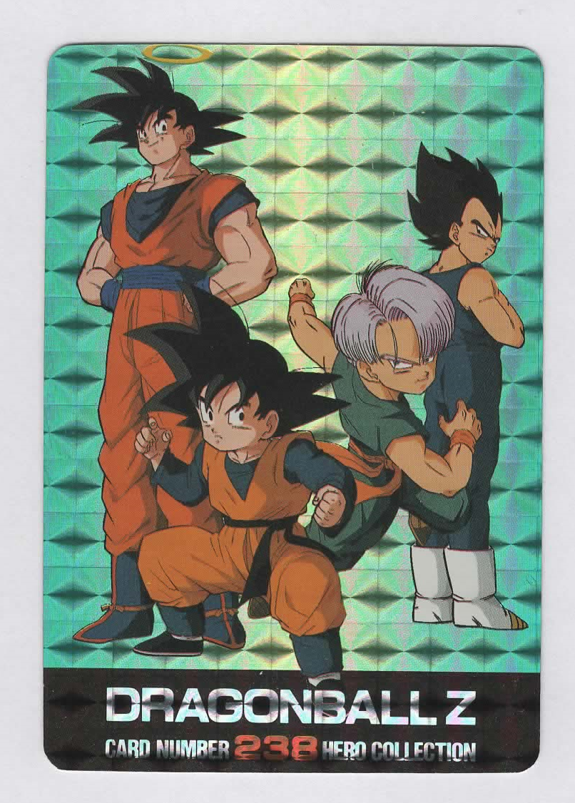 Dragon Ball Z Hero Collection #238 Prism 2001 DBZ Vegeta NEW