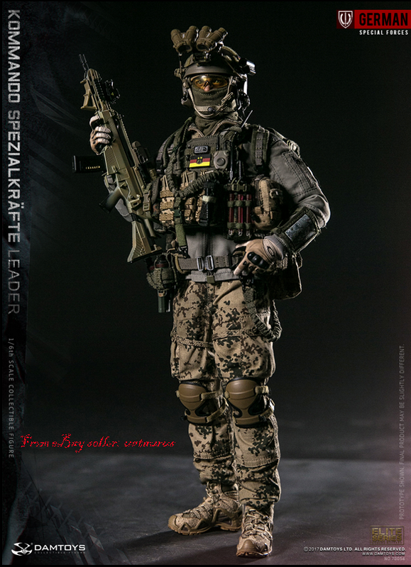 1/6 12インチ KSK Germany's Special Forces Damtoys 78054 1/6 German Special Forces Ksk (Kommando
