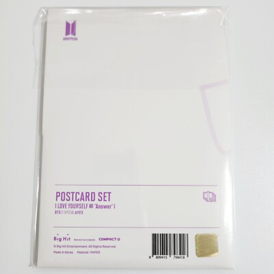 BTS ARMYPEDIA LOVE YOURSELF 承 POSTCARD BTS ARMYPEDIA Official Postcard Set LOVE YOURSELF 'ANSWER
