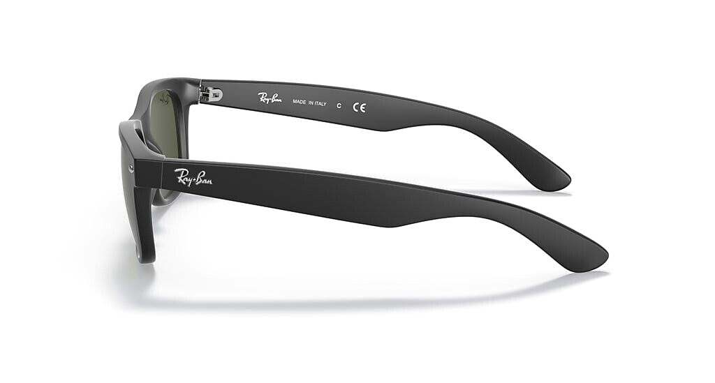 Ray Ban New Wayfarer RB2132F 622 55-18-140 Matte Black G-15