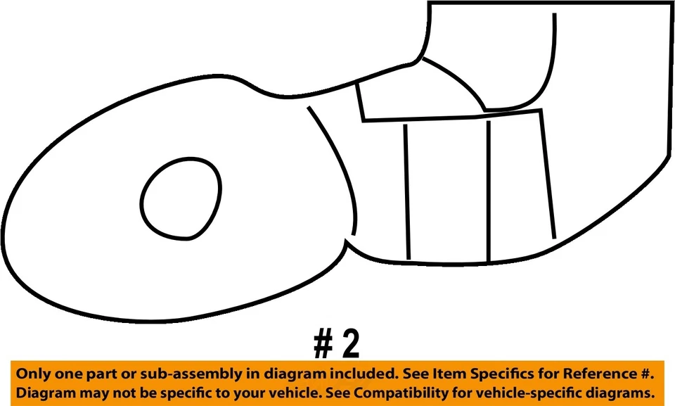 Combinación de lámparas traseras Ford OEM 86-21 Aerostar - bombilla de lámpara trasera F5DZ13466B Foto 2 de 2