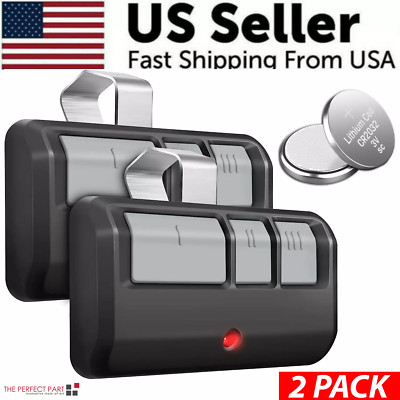 953EV-P2 / 953ESTD / 893MAX Garage Door Remote Transmitter 3 BUTTON