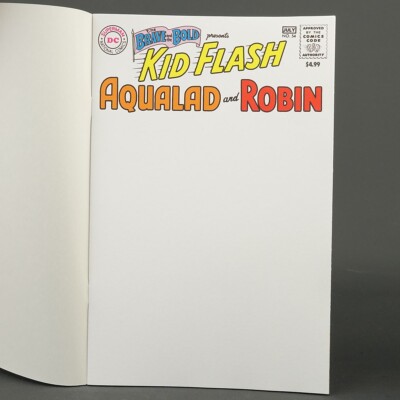 BRAVE AND THE BOLD #54 Facsimile Cvr B DC Comics 2024 ptg 54B (CA) Blank Sketch
