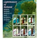 Grenadines 2002 - Lighthouses of Holland - Sheet of Six - Mnh