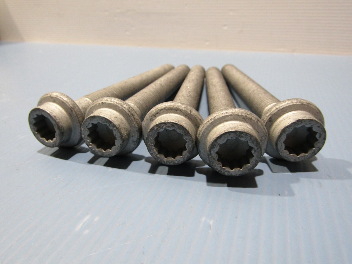 Mercedes-Benz Rear Spring Control Arm Screw Set of 5 Genuine 