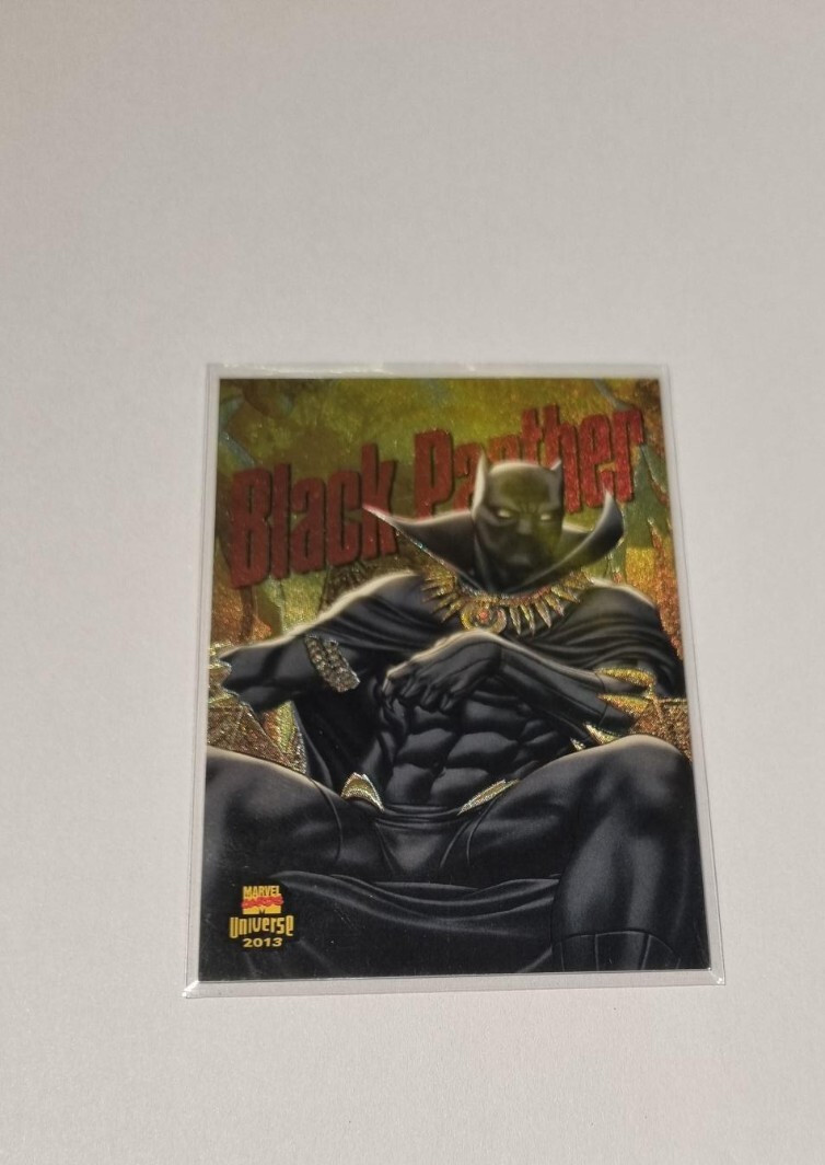 2013 Marvel Fleer Retro Power Blast - #1 of 21 Black Panther