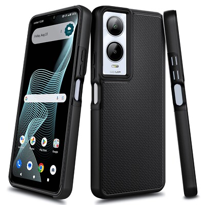 For AT&T Verge (SL219A) Case Hybrid Shockproof Phone Cover + Screen  Protector | eBay