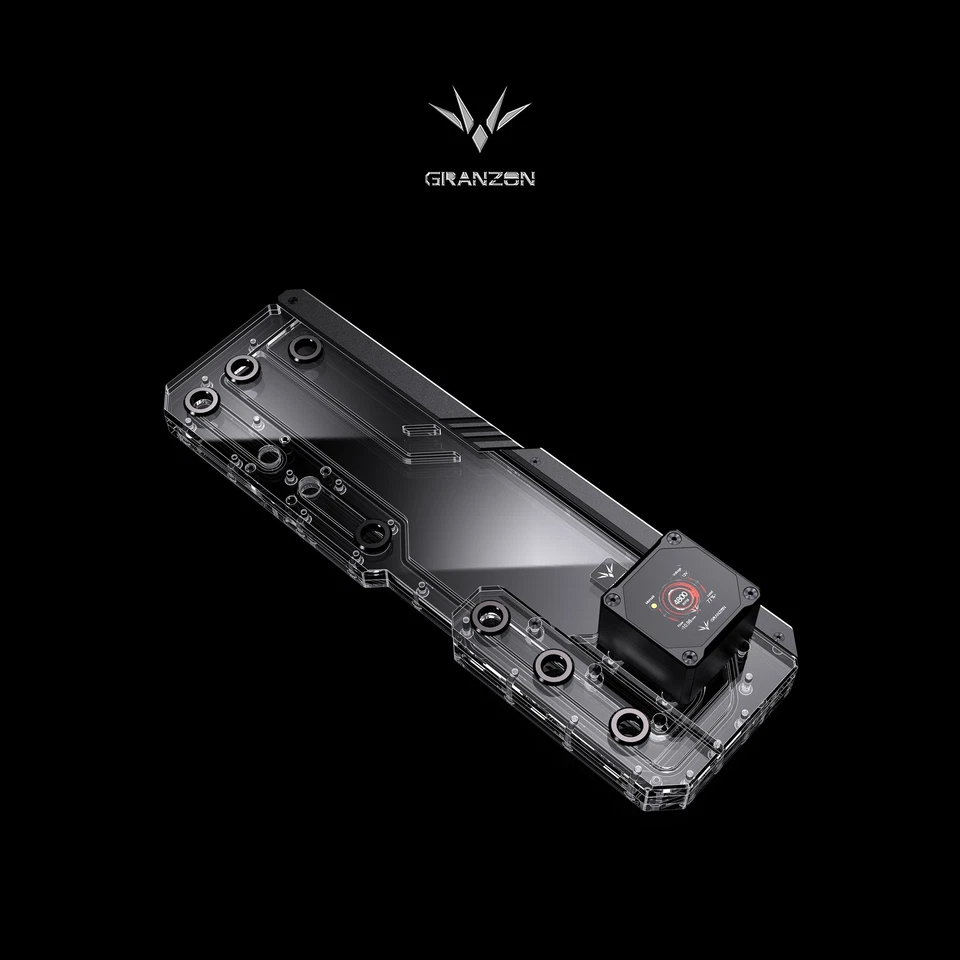 Granzon Acrylic Board Distro Plate For ASUS ROG Hyperion GR701 Chassis DDC Pump - Image 2 of 4