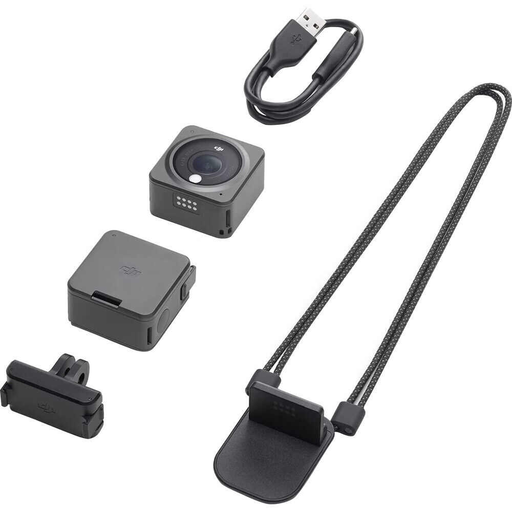 DJI Action 2 Dual Screen Combo Action Camera 4K Dual OLED Touch Screen - NEW