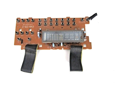 JVC XL-E53 CD Player Front Switch / Display Circuit Board ENN-235-2 REP ...