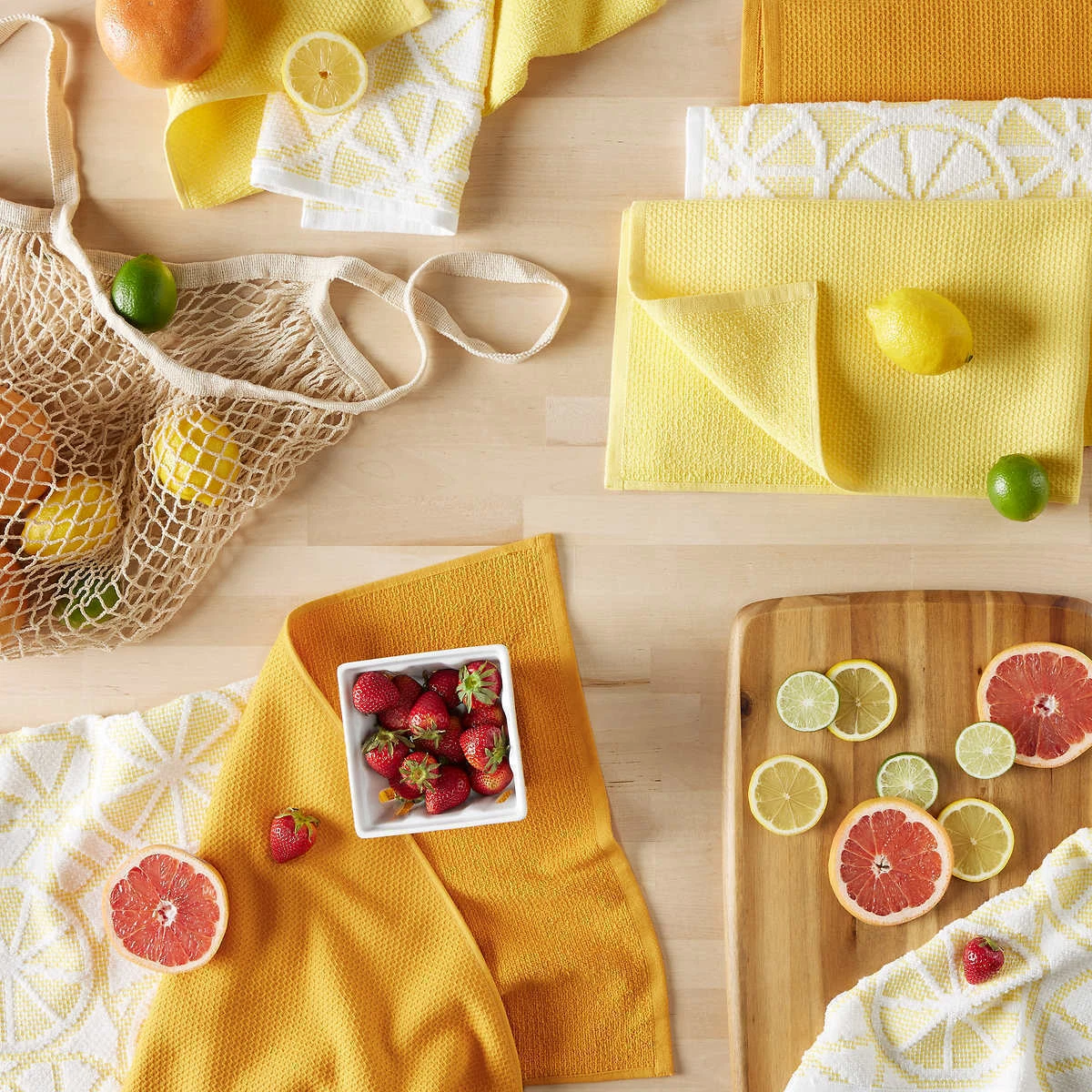 Honeycomb 8-piece Kitchen Towel Set