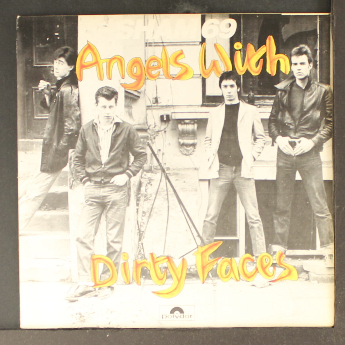 LPレコード　SHAM69 『Angels With Dirty Faces』 SHAM 69: angels with dirty faces POLYDOR 7