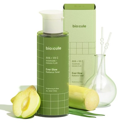 biocule Ever Glow Radiance Vitamin C Face Toner,Glycolic Acid (AHA) & Vitamin C