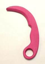 Kalaj Kutter Training Knife Karambit Pink Self Defense Kerambit Trainer Knives