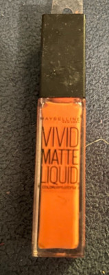 Maybelline Vivid Matte Liquid Lip Color #18 Orange Obsession