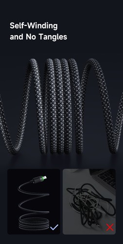 Mcdodo 3A USB Cable Magnetic Braided Fast Charging Cable Cord For iPhone 14 13 X - Picture 10 of 16