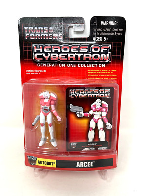 Transformers Heroes Of Cybertron ARCEE Autobot Action Figure 2001 Sealed Hasbro
