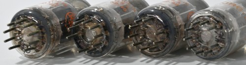 5814A ECC82 RCA 'O' getter made in U.S.A Amplitrex Tested 1MQ 4Pcs - Picture 12 of 14