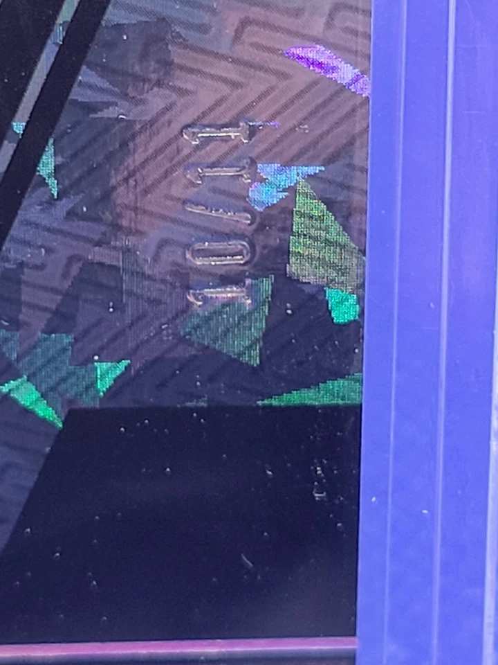 JONATHAN TAYLOR - 2023 Panini Chronicles Draft ZENITH #22 FOTL Cracked Ice 10/11 - Image 2 of 3