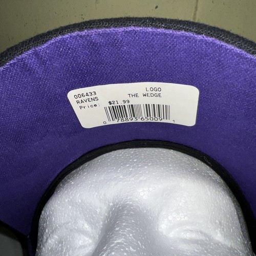 Vintage Rod Woodson Baltimore Ravens Autograph Signed SnapBack Cap Reebok - Picture 10 of 13