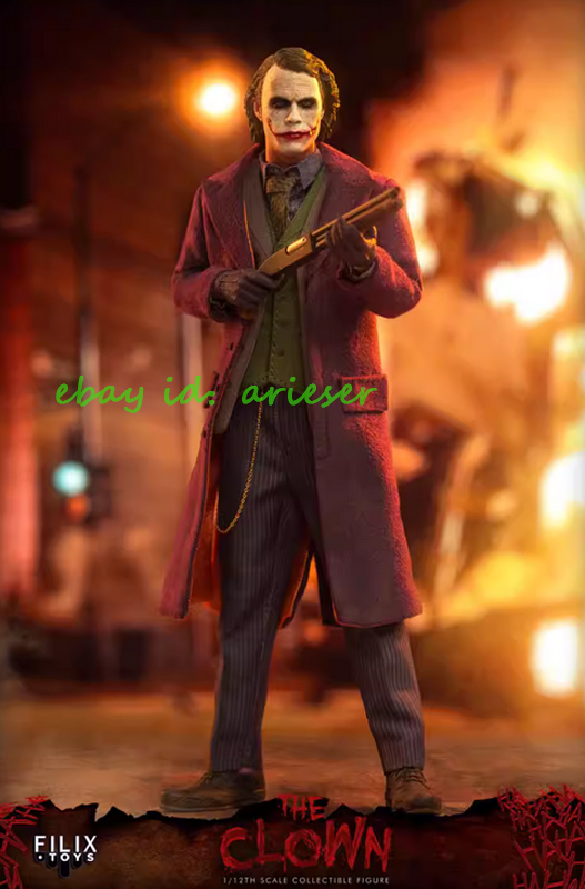 Perfect Filix Toys Fx-004 The Joker The Clown 1/12 Action Figure
