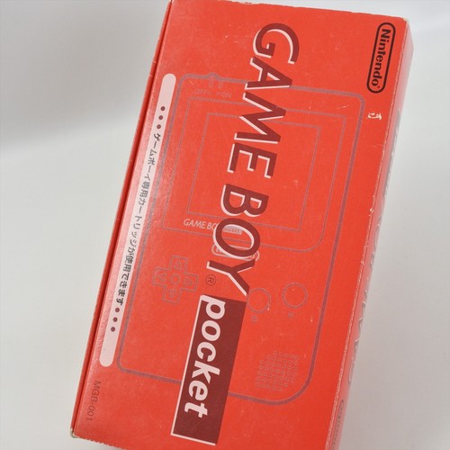 Gameboy Pocket RED Konsole MGB-001 verpackt Nintendo Made in CHINA 6120GB - Bild 15 von 15