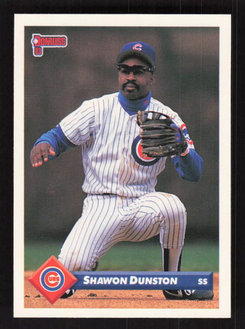 Shawon Dunston trading card