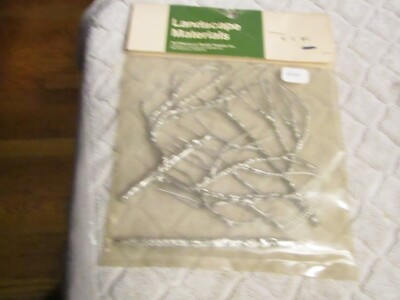 Vintage AMSI Architectural Model Landscape Materials HO 4T91 Metal Tree Trees