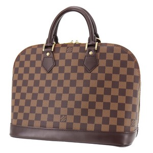 LOUIS VUITTON Alma Hand Bag Damier N51131 Brown Vintage Authentic #RR334 S | eBay