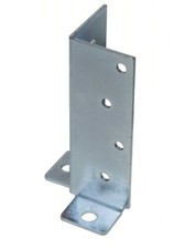 SUPPORTO STAFFA PIASTRA TRAVI IN LEGNO PILASTRI PORTA PILASTRO MM 45X45X130  369