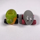 2 - Tonka Gigglers Egg Shaped Cars Mouse & Turtle Hong Kong Vtg 1970’s
