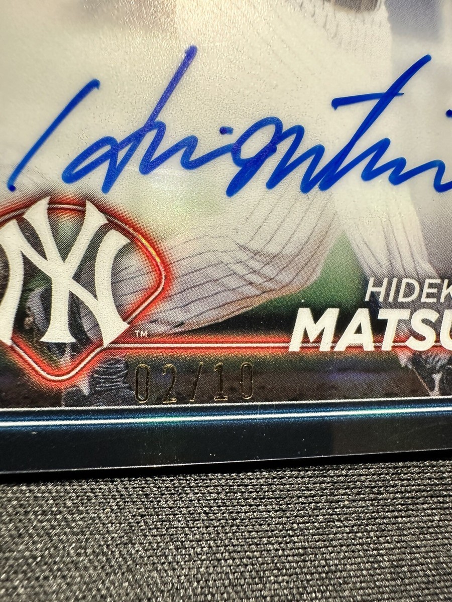 松井秀喜 1of1 matsui hideki topps 1/1 Auto 2023 Topps Rip Autographs #TRAHM Hideki Matsui AUTO 31/50