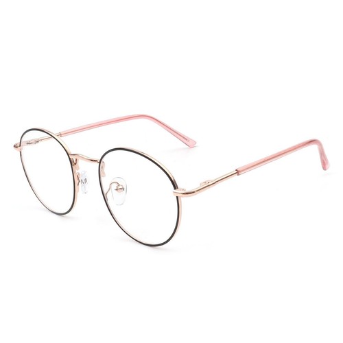 Anti Glare Blue Light Blocking Filter Computer Glasses Retro Metal Round Style - 第 17/20 張圖片