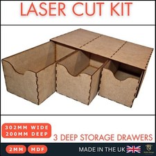 Deep Storage Drawers Paint Stand Vallejo wargames citadel table top organiser