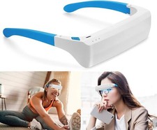 Light Therapy Glasses Portable Wearable UV-Free Blue White LED Lamp Good Sleep