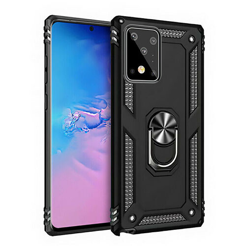 Hybrid Dual-Layer Rüstung Case magnetischer Ring Ständer für Samsung Galaxy S20 Ultra - Bild 2 von 8