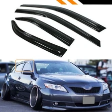 For 2007-2011 Toyota Camry JDM Mugen Style Window Visors Rain Guards Deflector