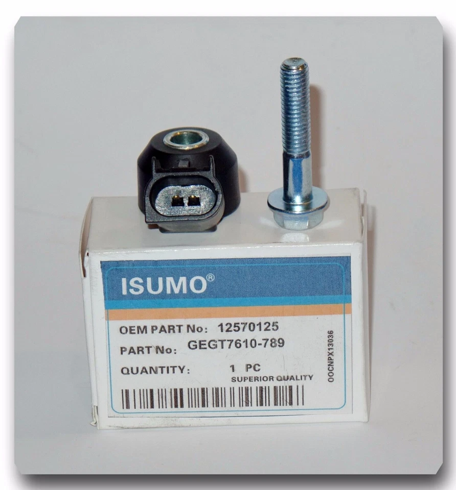 Датчик детонации 12570215 с разъемом для Buick Cadillac Chevrolet GMC Isuzu Saab и - Изображение 4 из 4