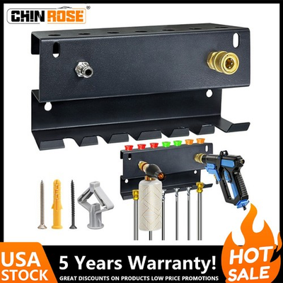 #ad Pressure Washer Gun HolderFoam Cannon Holder Wall Mount，Pressure Washer Nozzle $26.99