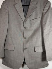 Giorgio cashmere and super 120s wool gray blazer