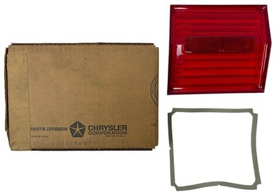New Old Stock Right Inner Tail Light Red Lens for 1966 Plymouth Fury #2585132