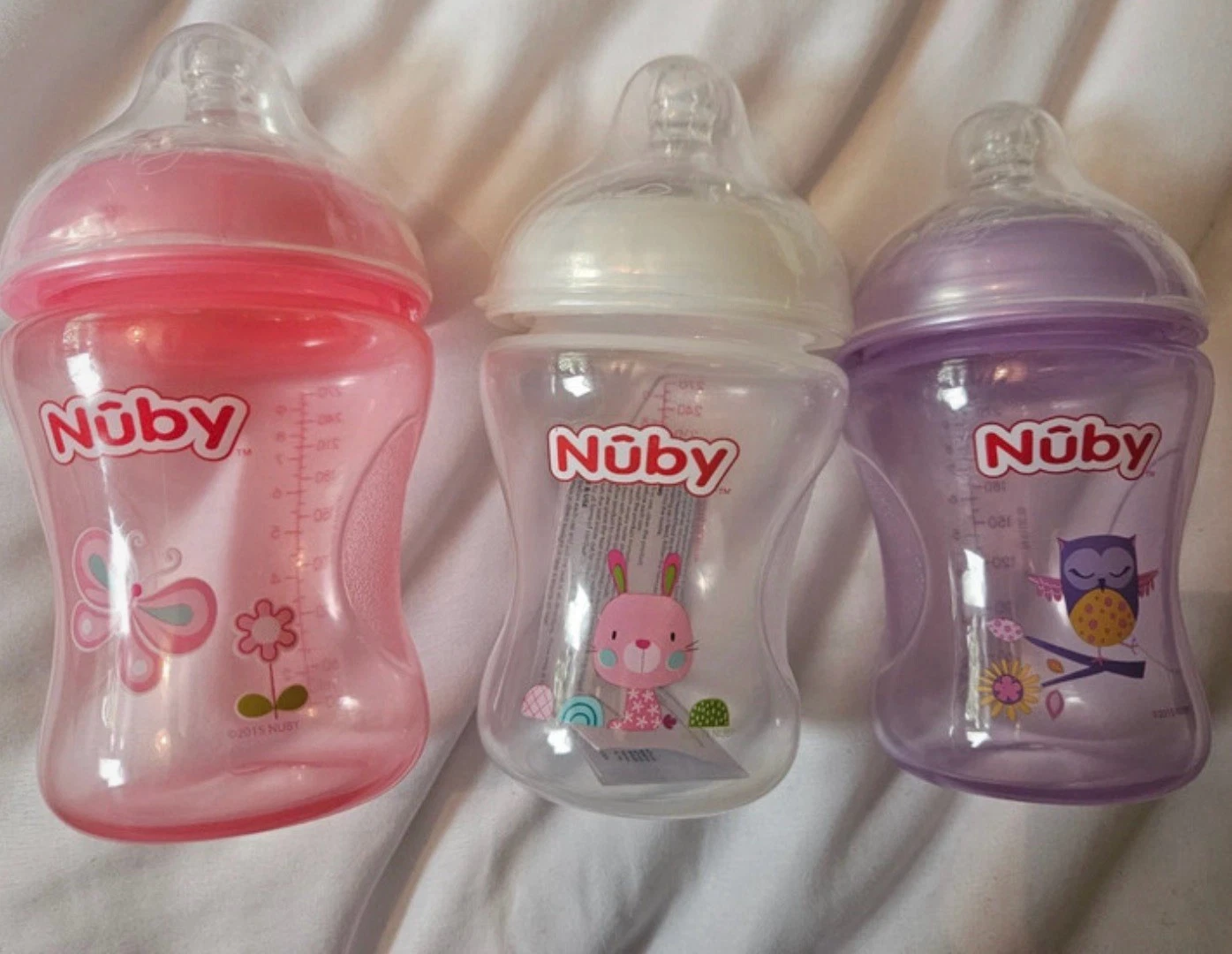 Nuby 3 Bottles 260 Ml